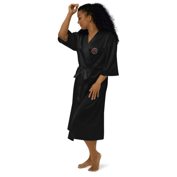 Team Retro Satin robe - Image 3