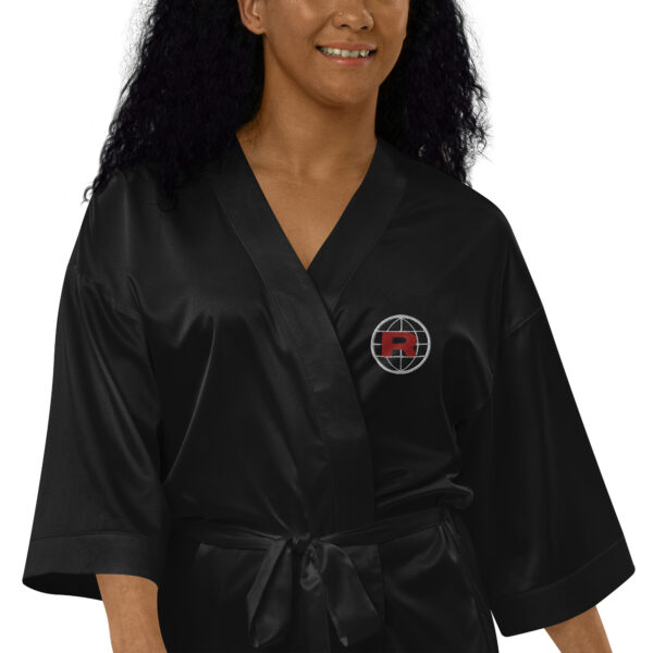 Team Retro Satin robe - Image 4