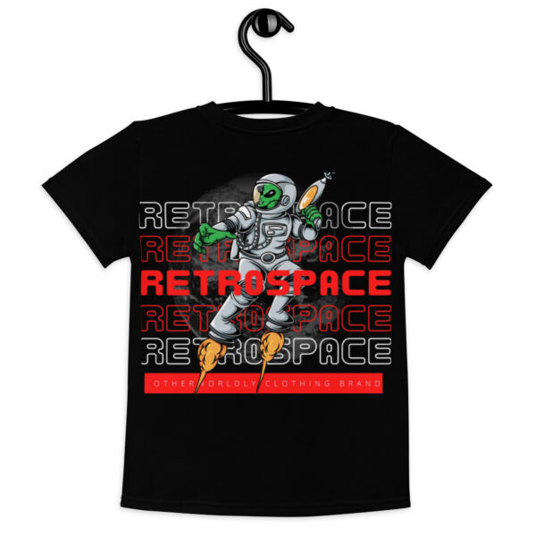 Kids crew neck t-shirt "The Alien" retros