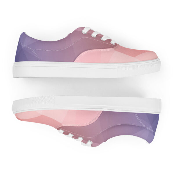 Women’s "Pink Prism" lace-up Retros