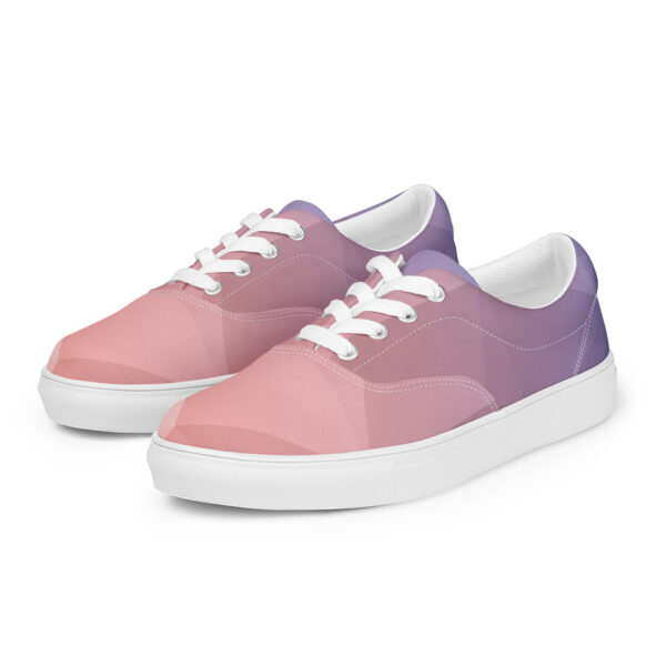 Women’s "Pink Prism" lace-up Retros - Image 2