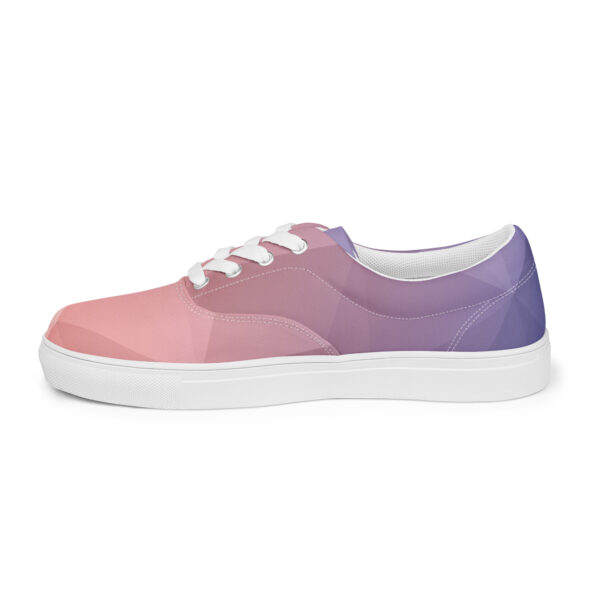 Women’s "Pink Prism" lace-up Retros - Image 5